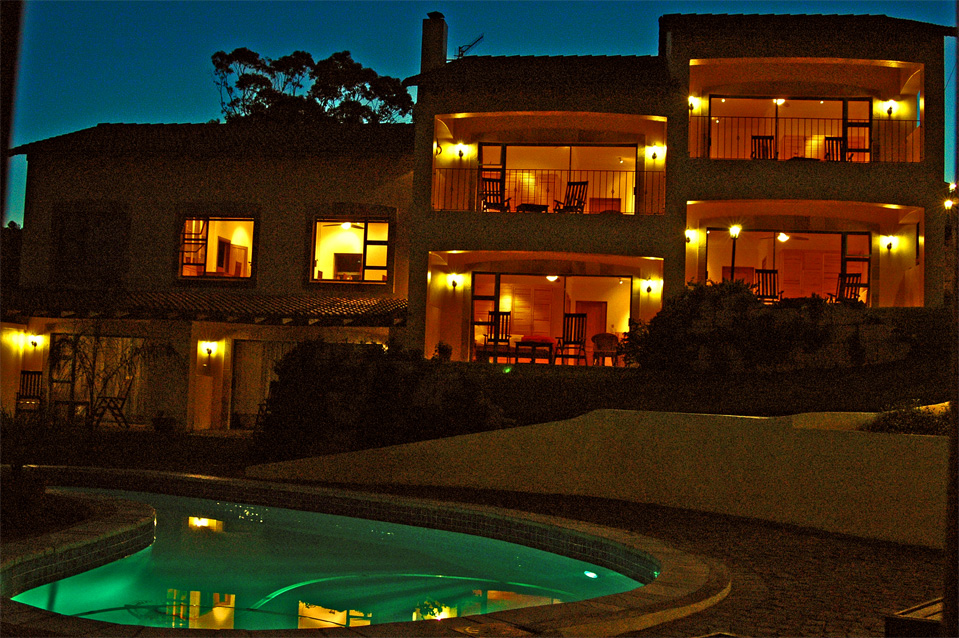 Facilities at night - Plettenberg Bay