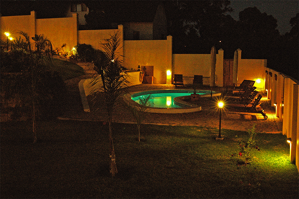 Facilities at night - Plettenberg Bay