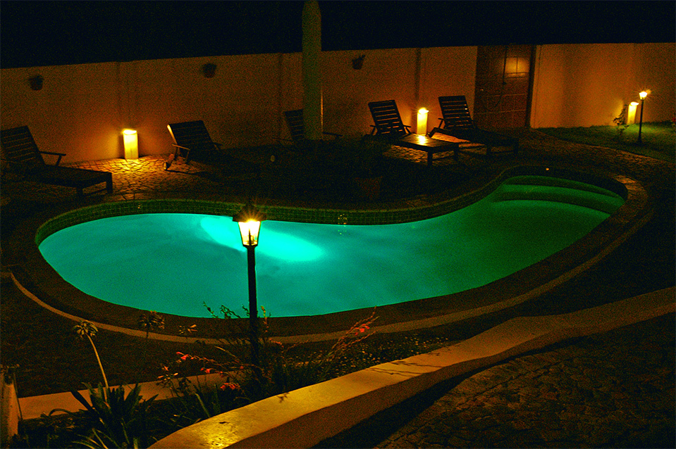 Facilities at night - Plettenberg Bay