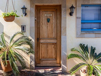 Guest House Entrance